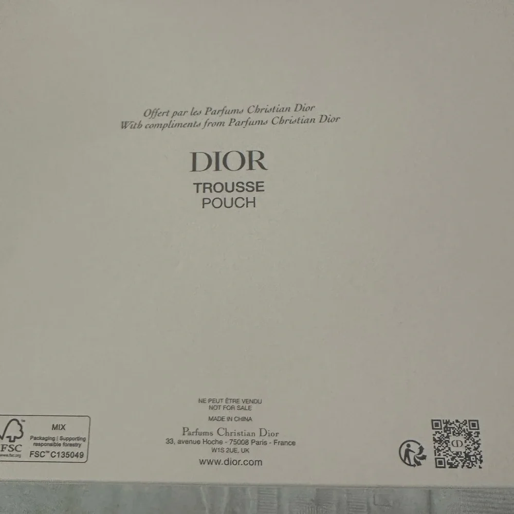 Dior Forever‎ Glow Maximizer Pouch NEW
